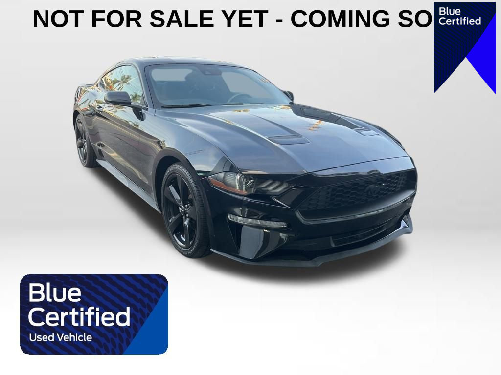 Certified 2021 Ford Mustang Coupe w/ Black Accent Package