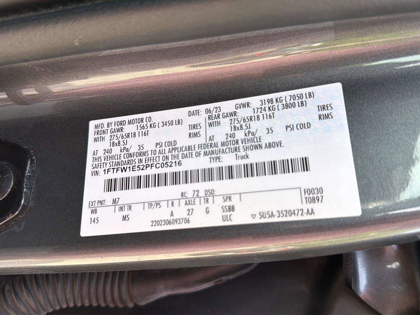 Certified 2023 Ford F150 XLT AWD/4WD image 40