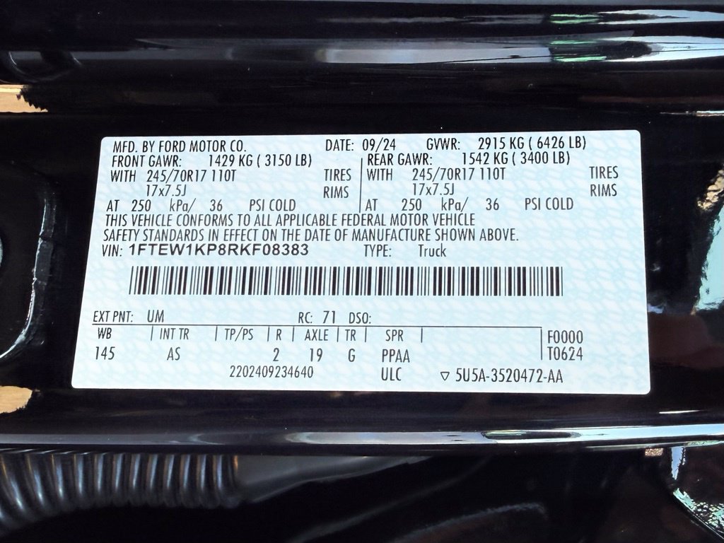 Certified 2024 Ford F150 XL RWD image 30