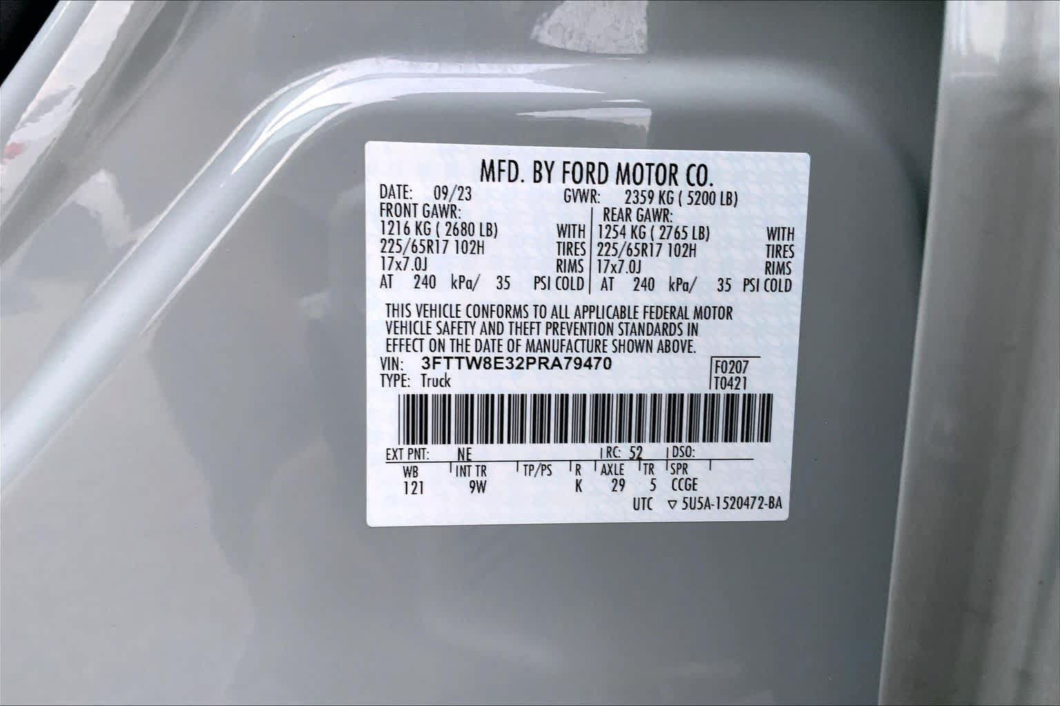 Certified 2023 Ford Maverick XL FWD image 37