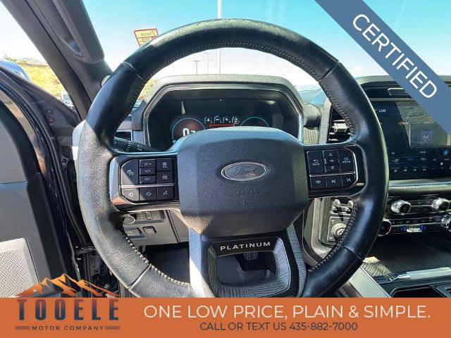 Certified 2022 Ford F150 Platinum w/ Equipment Group 701A High AWD/4WD image 17