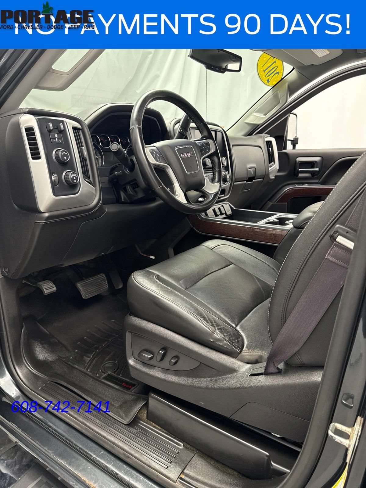 Used 2017 GMC Sierra 2500 SLT w/ Snow Plow Prep Package AWD/4WD image 12