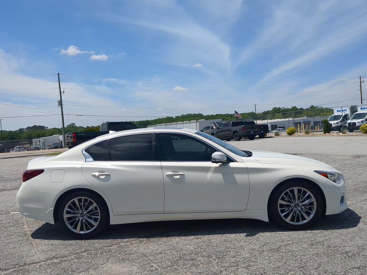 Used 2023 INFINITI Q50 Luxe w/ Cargo Package RWD image 1