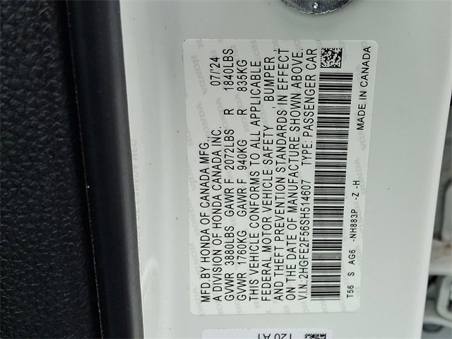 Used 2025 Honda Civic Sport image 27