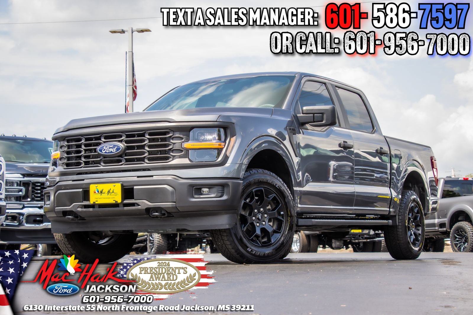 Certified 2025 Ford F150 STX w/ Equipment Group 201A FX4