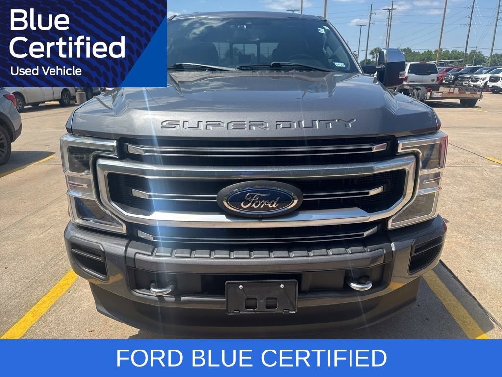 Certified 2021 Ford F250 Platinum w/ FX4 Off-Road Package AWD/4WD image 2