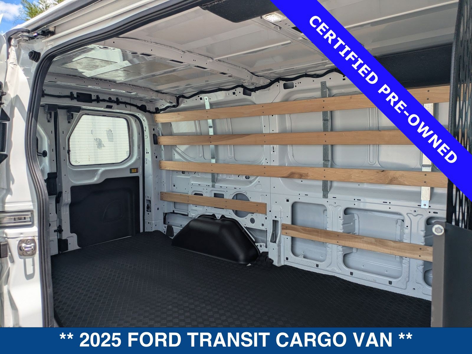Certified 2025 Ford Transit 250 Low Roof w/ Exterior Upgrade Package RWD image 16