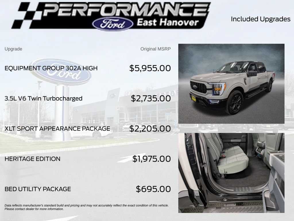 Certified 2023 Ford F150 XLT w/ Equipment Group 302A High AWD/4WD image 6