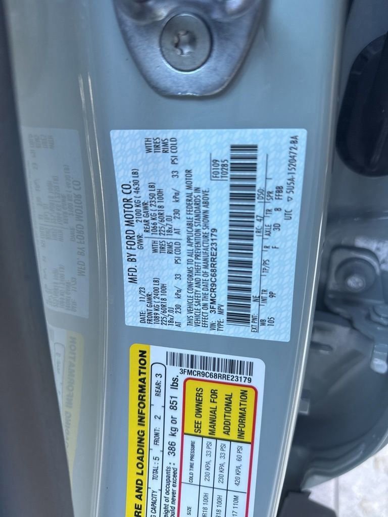 Certified 2024 Ford Bronco Sport Outer Banks w/ Tech Package image 51