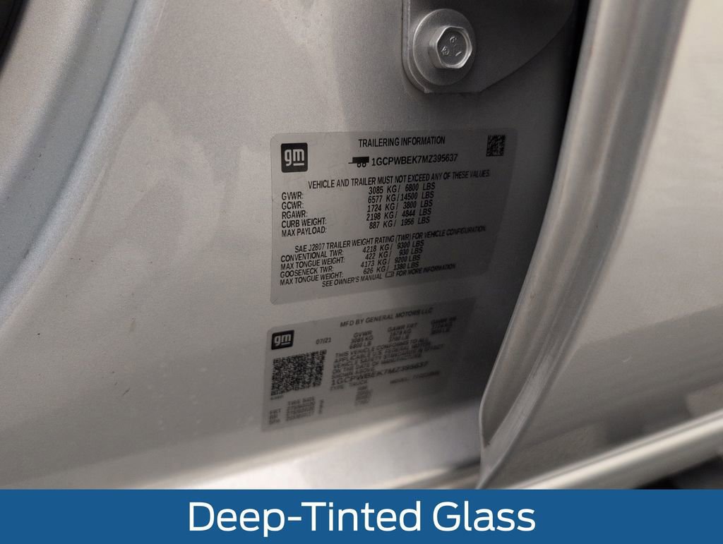 Used 2021 Chevrolet Silverado 1500 Custom RWD image 38