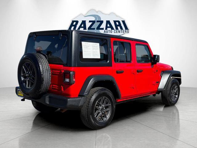 Used 2024 Jeep Wrangler Unlimited Sport AWD/4WD image 3