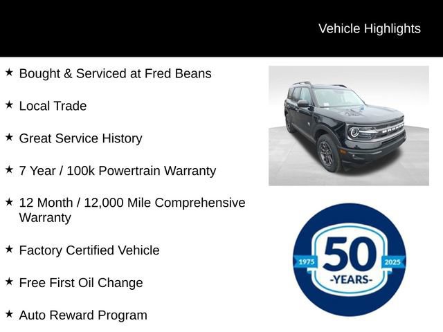 Certified 2022 Ford Bronco Sport Big Bend w/ Convenience Package image 9