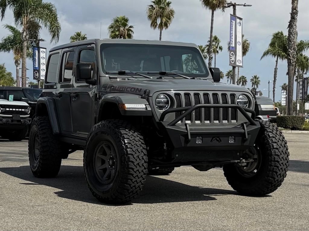 Used 2021 Jeep Wrangler Unlimited Rubicon w/ LED Lighting Group AWD/4WD image 2