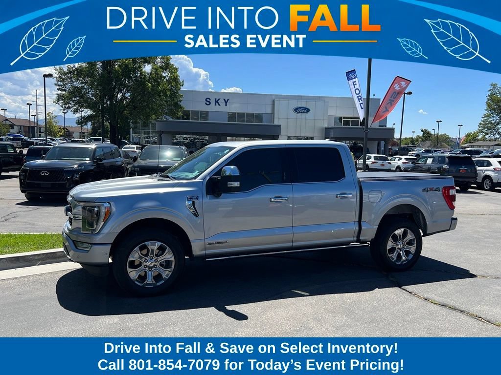 Certified 2023 Ford F150 Platinum w/ Equipment Group 701A High AWD/4WD image 1