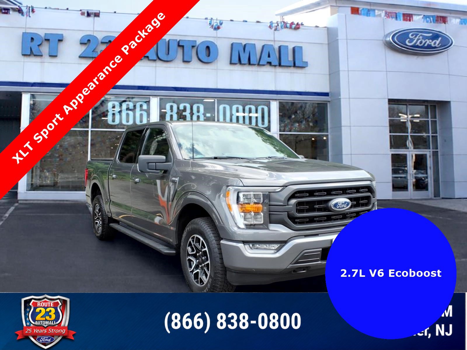 Certified 2022 Ford F150 XLT w/ Equipment Group 302A High AWD/4WD image 1