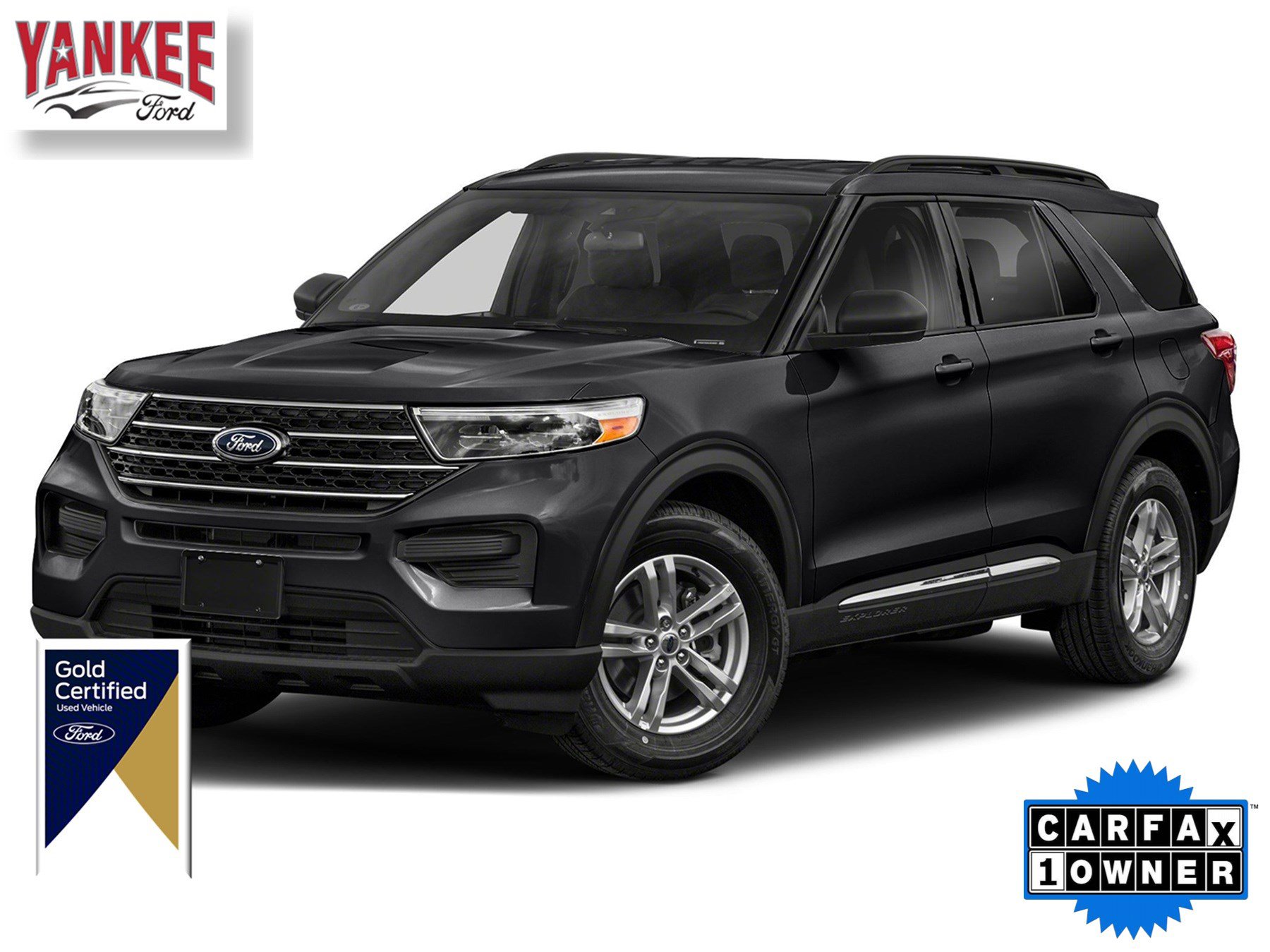 Certified 2022 Ford Explorer XLT w/ Equipment Group 202A