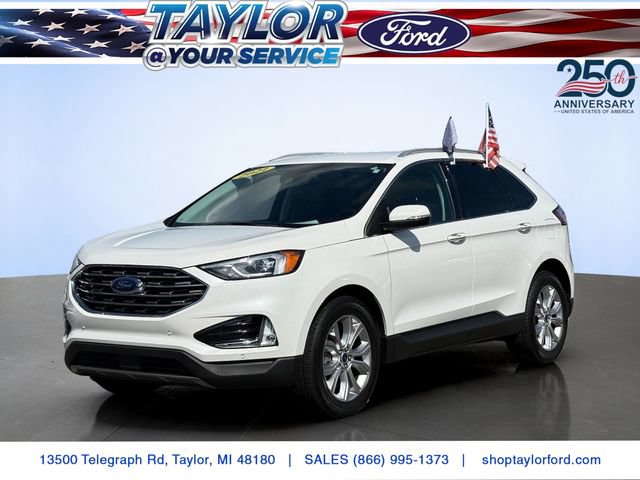 Certified 2021 Ford Edge Titanium AWD/4WD image 1