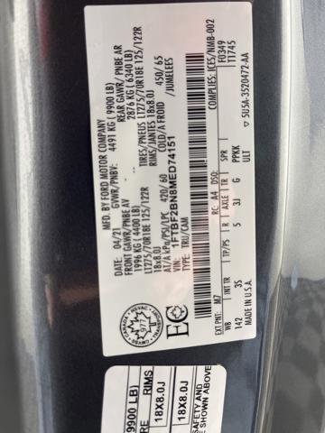 Certified 2021 Ford F250 XLT image 22