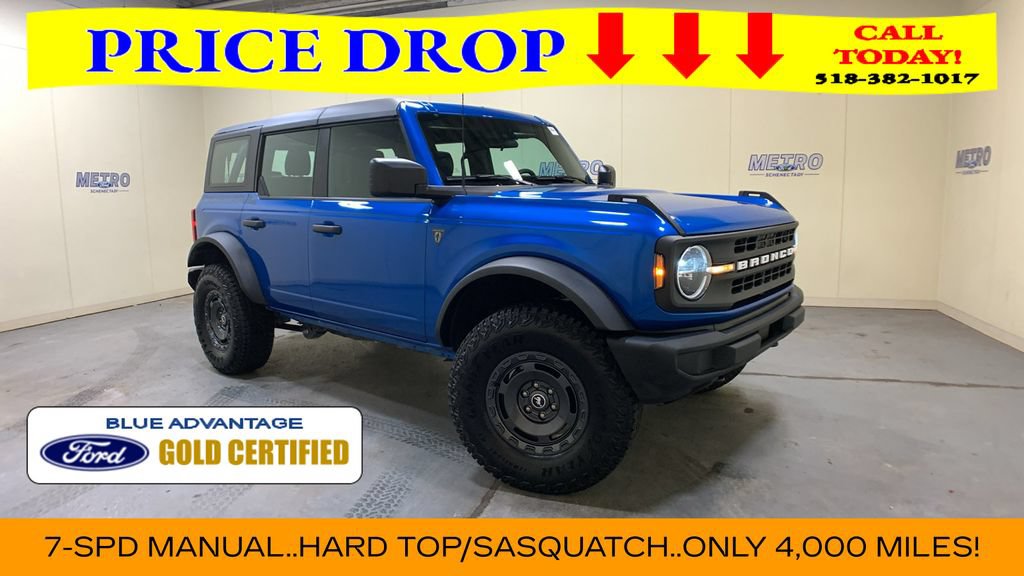 Certified 2025 Ford Bronco 4-Door w/ Sasquatch Package AWD/4WD image 1