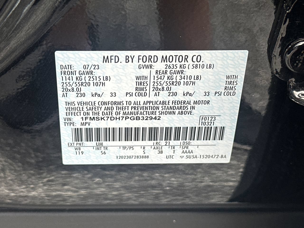Certified 2023 Ford Explorer XLT w/ Equipment Group 202A RWD image 34