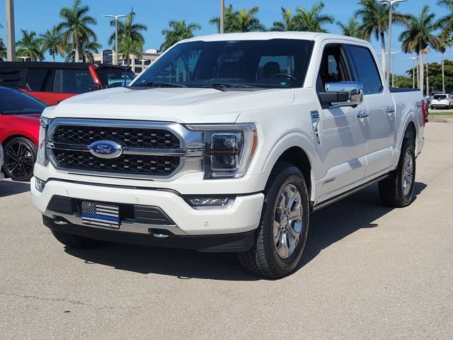 Certified 2022 Ford F150 Platinum w/ Equipment Group 701A High AWD/4WD image 3