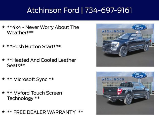 Certified 2021 Ford F150 Lariat w/ Equipment Group 502A High image 4