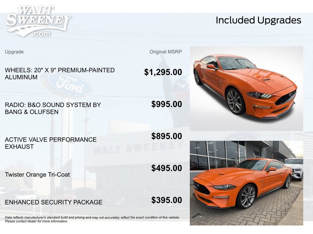 Certified 2020 Ford Mustang GT Premium w/ Enhanced Security Package image 11