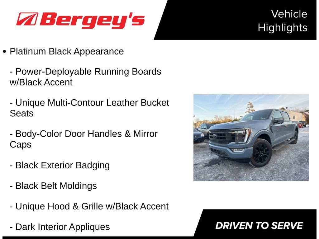 Certified 2023 Ford F150 Platinum w/ Equipment Group 701A High image 9