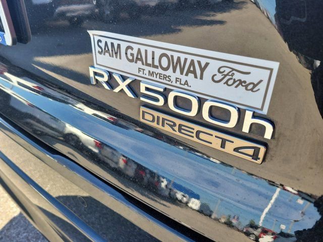 Used 2023 Lexus RX 500h 500h F SPORT Performance w/ Accessory Package (Z1) image 9