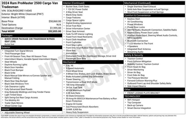 Used 2024 RAM ProMaster 2500 FWD image 31