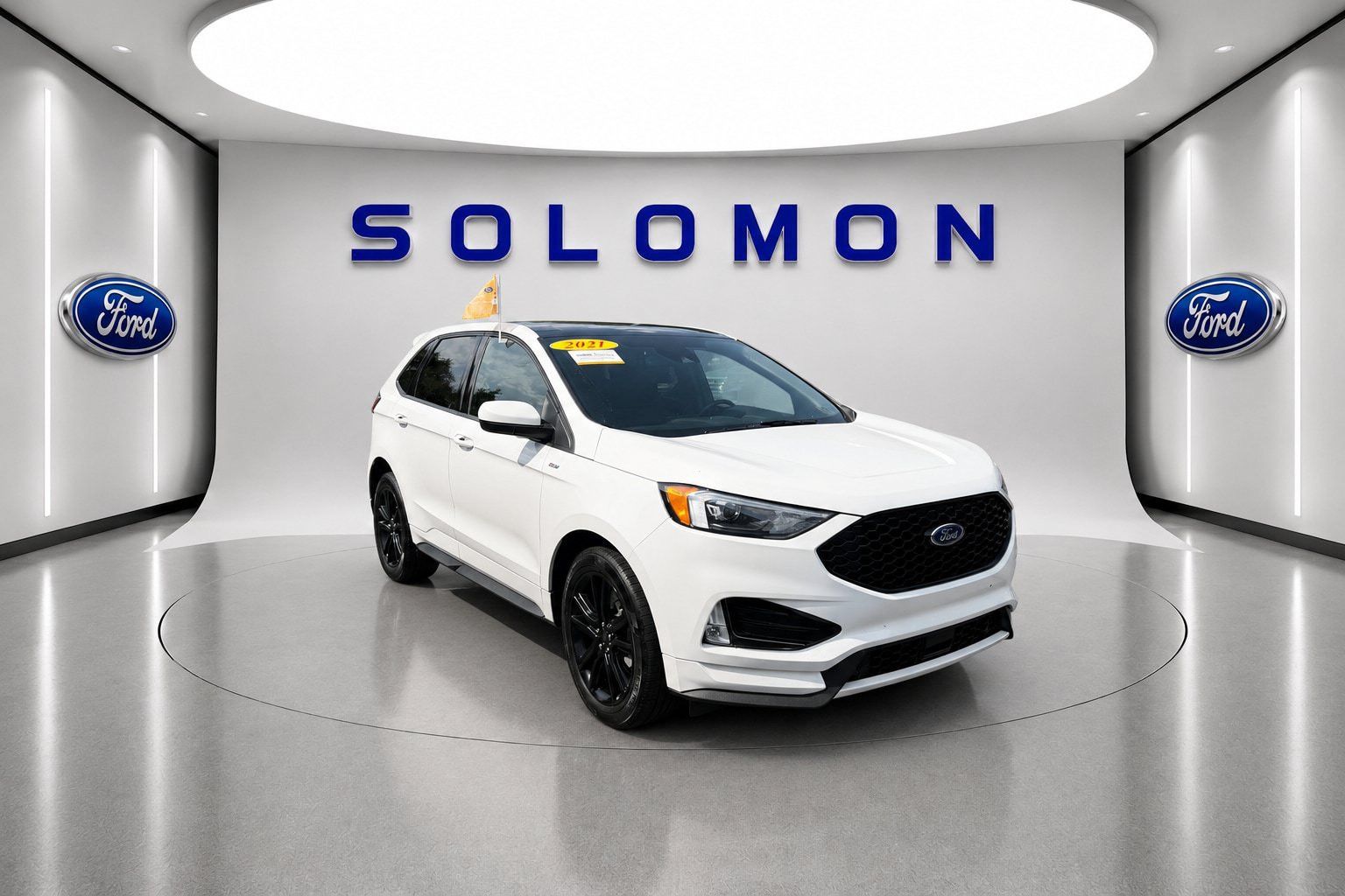 Certified 2021 Ford Edge ST-Line AWD/4WD image 3