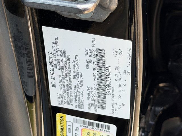 Certified 2018 Ford Fusion SE w/ Equipment Group 601A FWD image 28