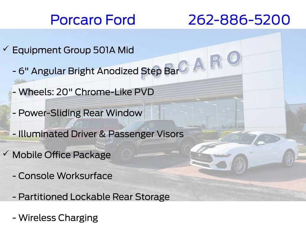 Certified 2025 Ford F150 Lariat w/ Equipment Group 501A Mid AWD/4WD image 13