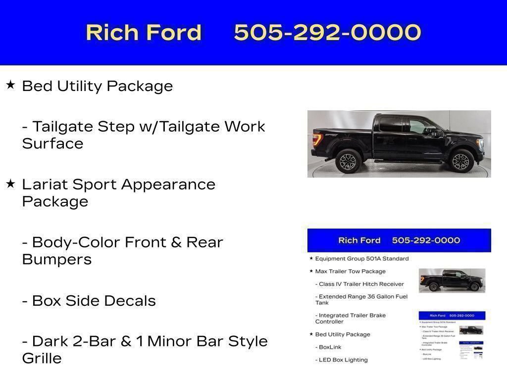 Certified 2023 Ford F150 Lariat w/ Max Trailer Tow Package AWD/4WD image 28