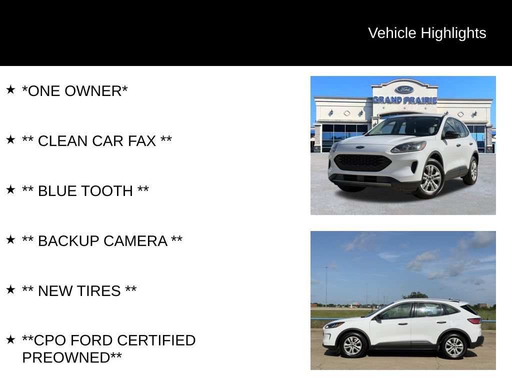 Certified 2022 Ford Escape S FWD image 4