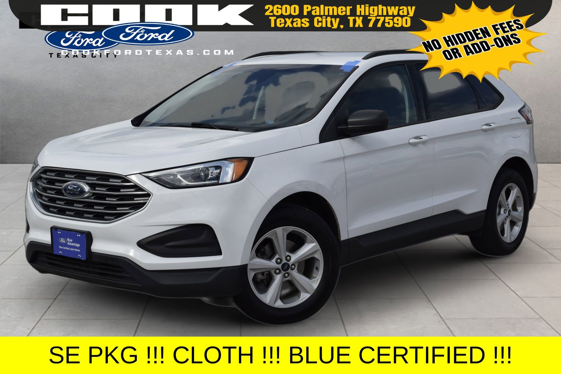 Certified 2020 Ford Edge SE FWD image 1