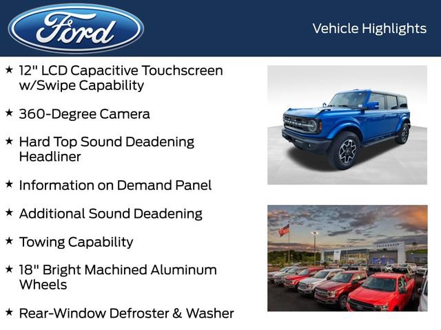 Certified 2022 Ford Bronco Outer Banks AWD/4WD image 13