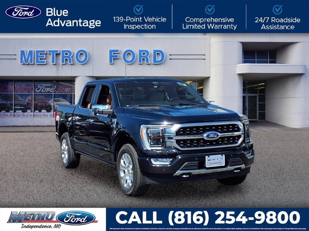 Certified 2022 Ford F150 Platinum