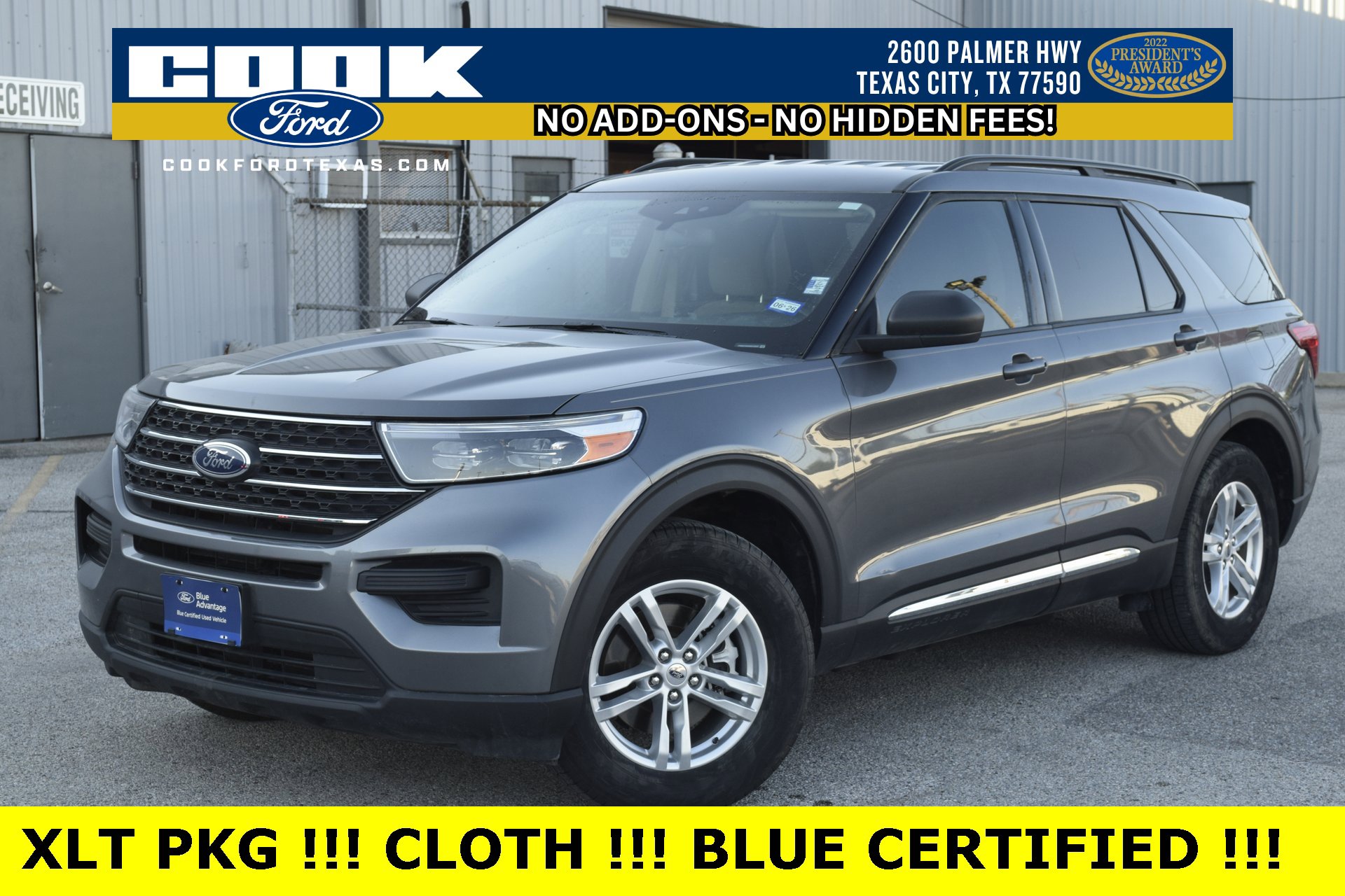 Certified 2021 Ford Explorer XLT