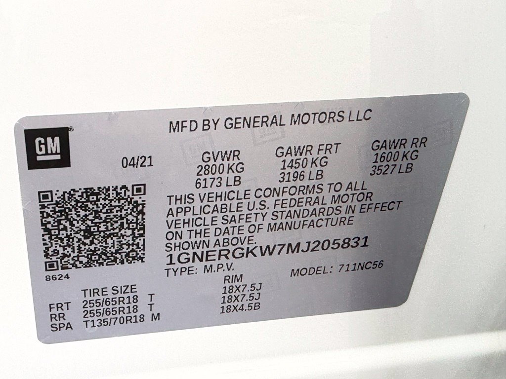 Used 2021 Chevrolet Traverse LT FWD image 44