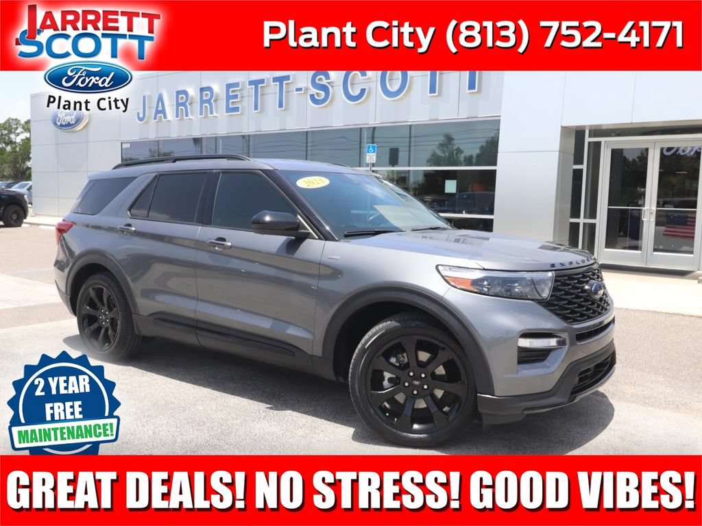 Certified 2023 Ford Explorer ST-Line w/ Class IV Trailer Tow Package