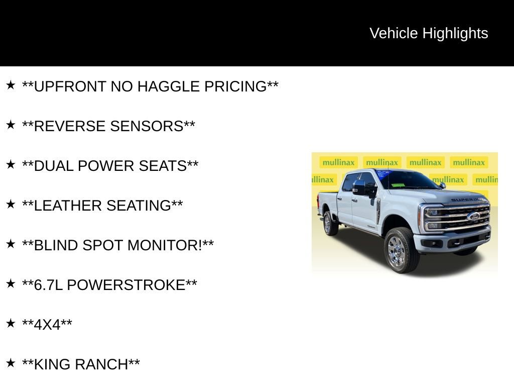Certified 2024 Ford F250 King Ranch w/ Chrome Package image 12