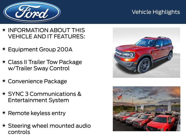 Certified 2022 Ford Bronco Sport Big Bend w/ Convenience Package image 11