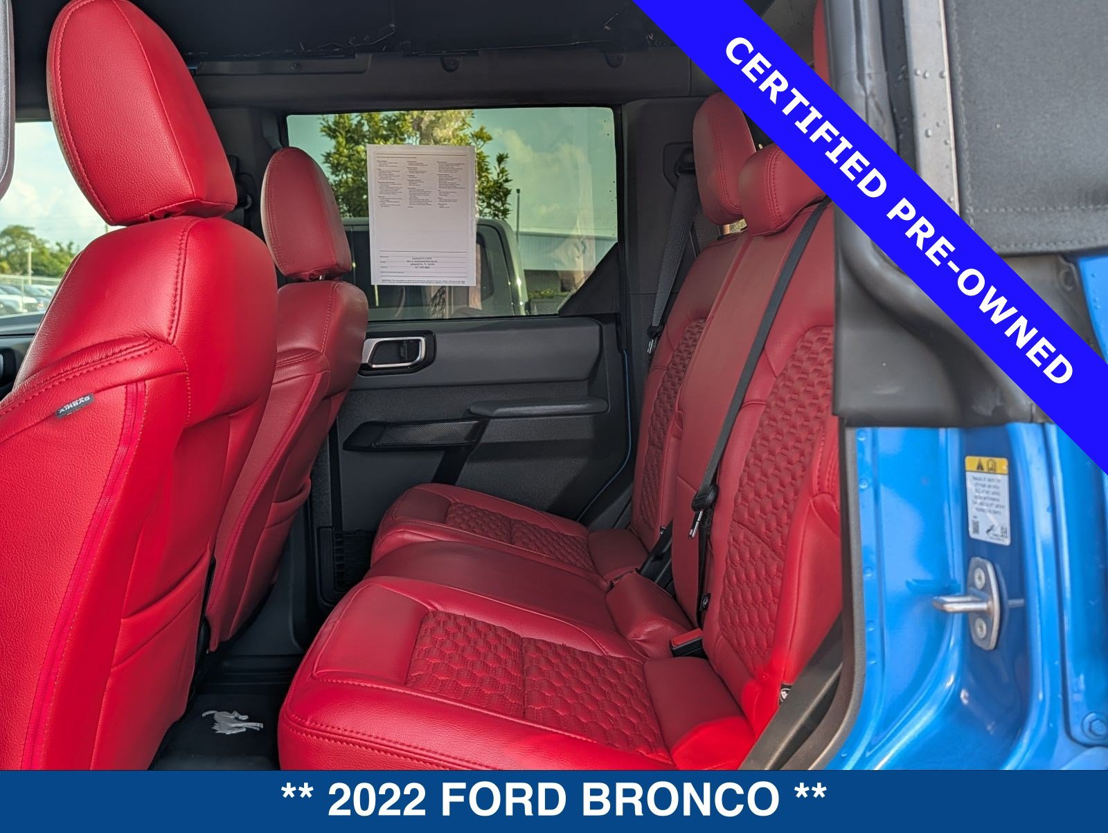Certified 2022 Ford Bronco 4-Door AWD/4WD image 12
