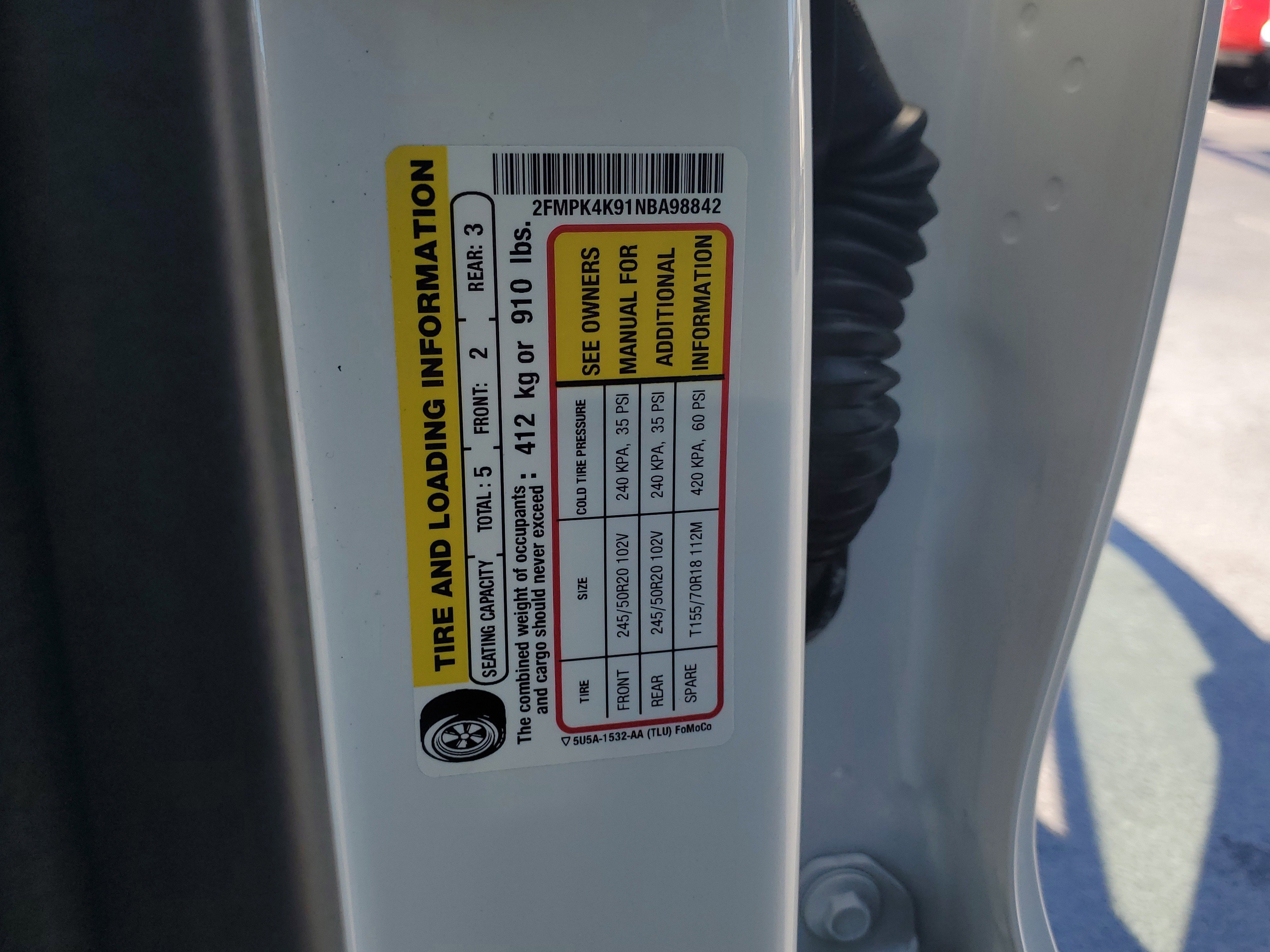 Certified 2022 Ford Edge Titanium w/ Equipment Group 301A image 33