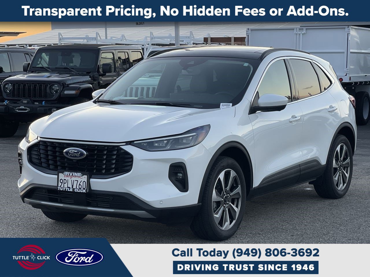 Certified 2024 Ford Escape Platinum w/ Class II Trailer Tow Package image 2