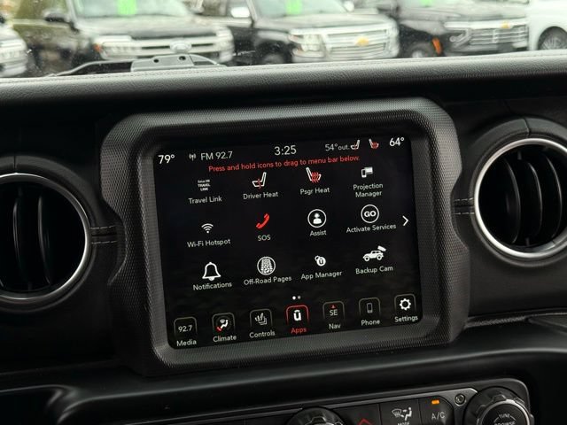 Used 2021 Jeep Wrangler Unlimited Sahara w/ Uconnect 4C Nav & Sound Group AWD/4WD image 25