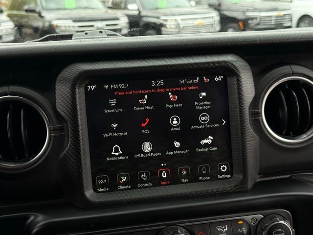 Used 2021 Jeep Wrangler Unlimited Sahara w/ Uconnect 4C Nav & Sound Group AWD/4WD image 25