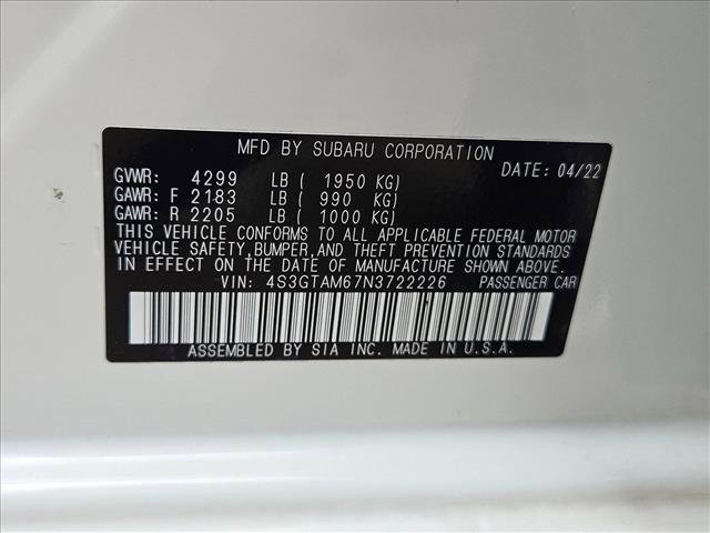 Used 2022 Subaru Impreza 2.0i Sport AWD/4WD image 24