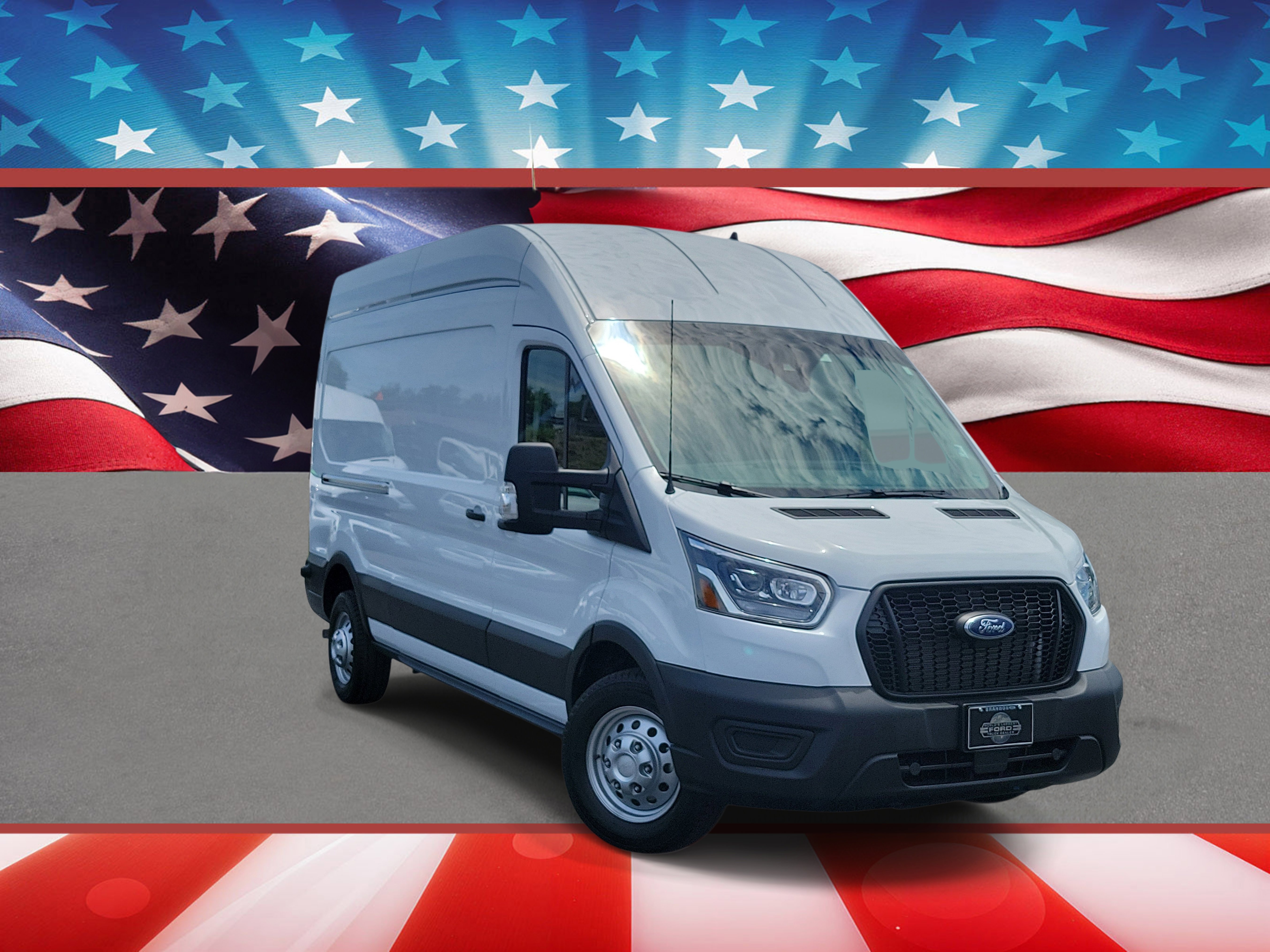 Certified 2025 Ford Transit 350 148 High Roof w/ Interior Upgrade Package RWD image 1